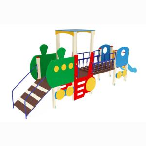Купить Детский игровой комплекс Паровозик ДИК 1002 в Сланцах 