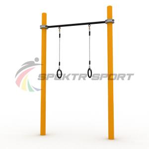 Купить Турник классический для занятий Воркаут с кольцами SP WRK-07 + Rings_76mm в Сланцах 