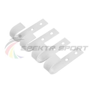 Купить Крюки подвесные (к-кт. 4 шт) для турника белые в Сланцах 