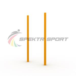 Купить Столбы вертикальные для выполнения упражнений Воркаут SP WRK-18_76mm в Сланцах 