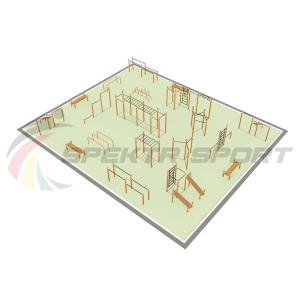 Купить Парковая площадка для Воркаут и WRK 4_76mm в Сланцах 