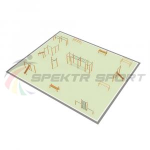 Купить Парковая площадка для Воркаут и WRK 2_76mm в Сланцах 